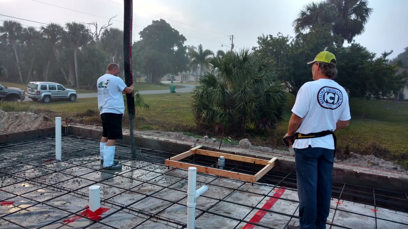 Bernard Concrete concrete placement and preparation