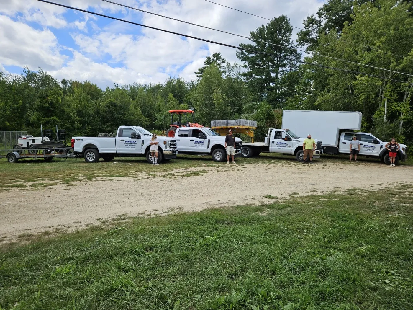 Bernard Concrete concrete placement and preparation