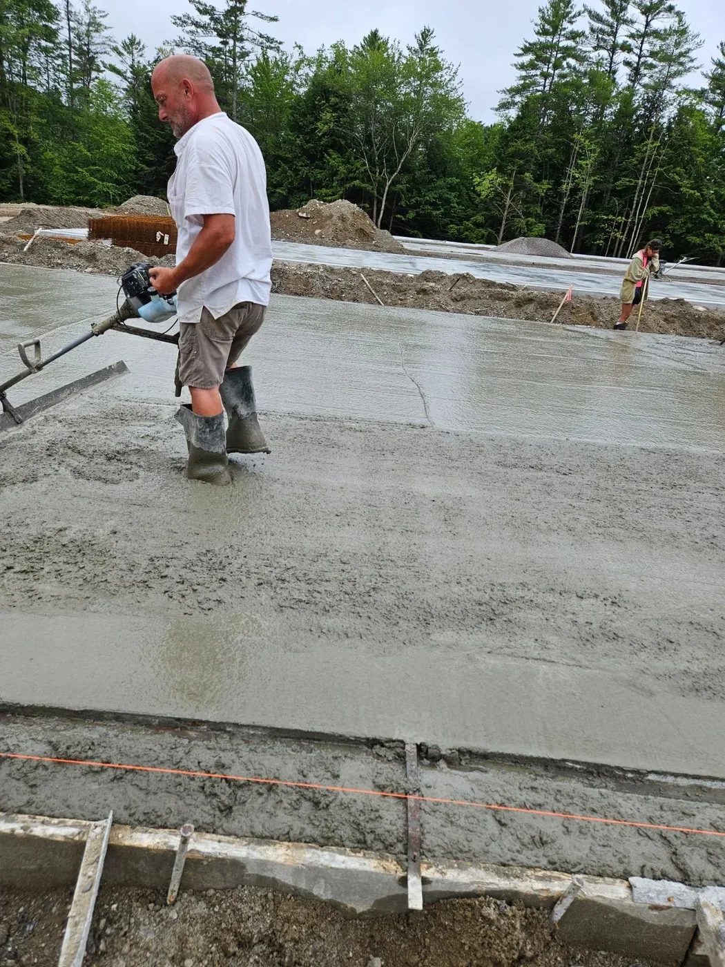 Bernard Concrete concrete placement and preparation