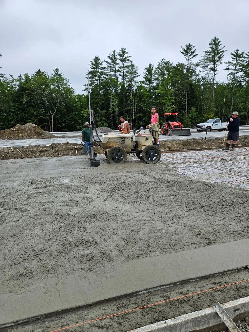 Bernard Concrete concrete placement and preparation