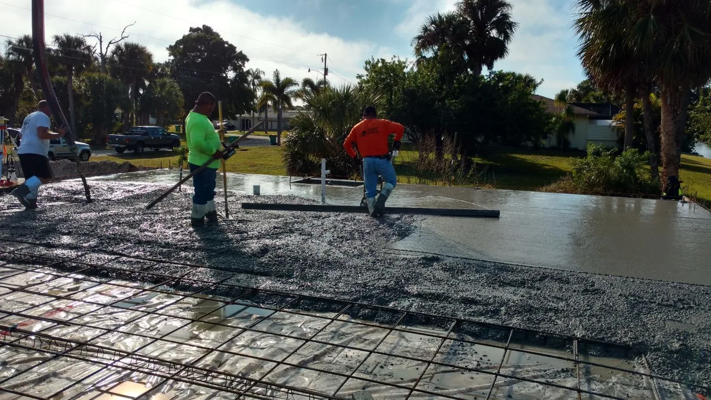 Bernard Concrete concrete placement and preparation