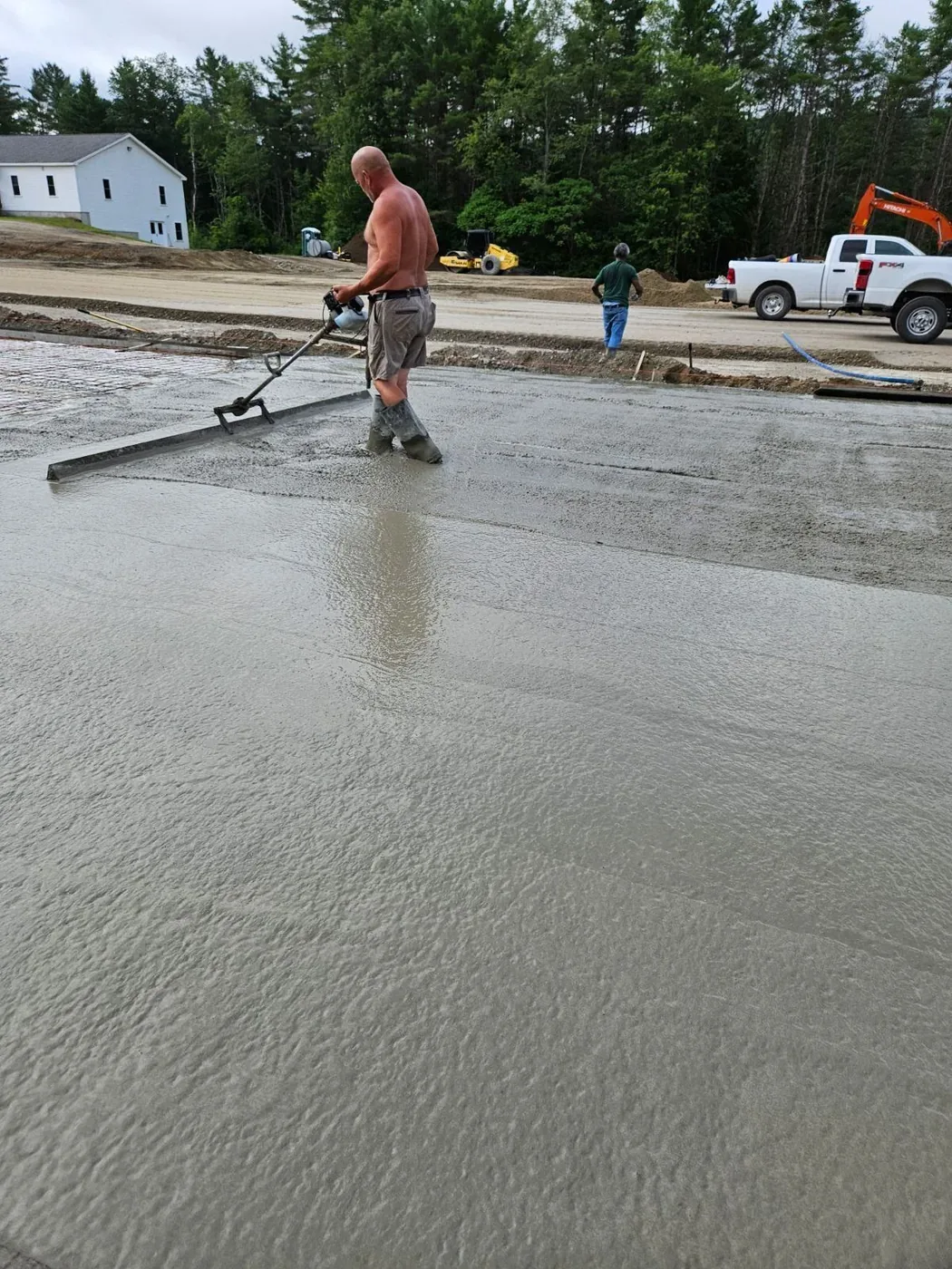Bernard Concrete crew and slab work