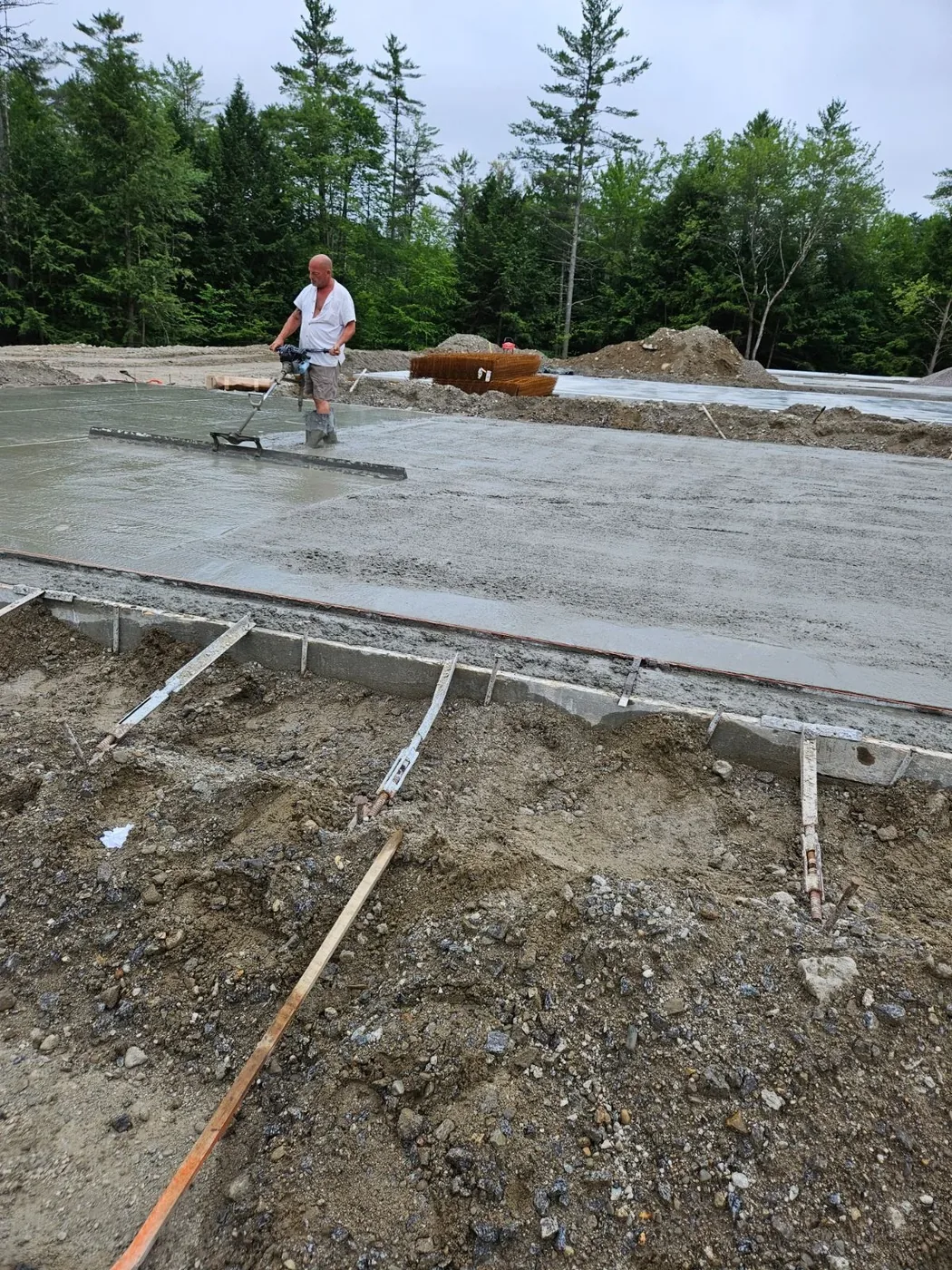Bernard Concrete crew and slab work
