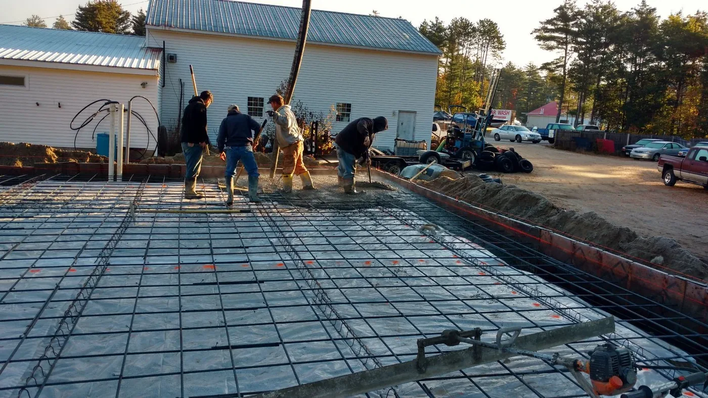 Bernard Concrete crew and slab work